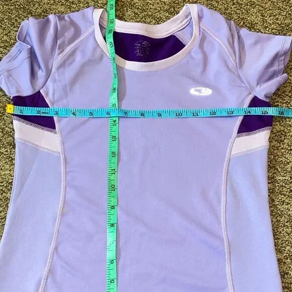 Women's Lavender Performance Tee Shirt Size L (10-12) - Picture 6 of 7